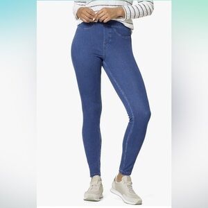 NWT Hue yoga stretch denim legging  small medium wash